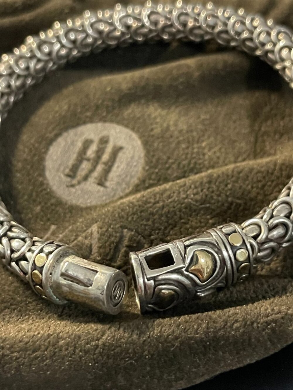 JOHN HARDY NAGA DRAGON BRACELET 18K 925